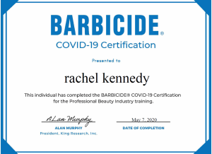 COVID-19 certificate